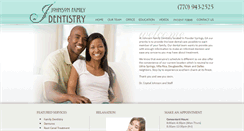 Desktop Screenshot of johnson-dentistry.com